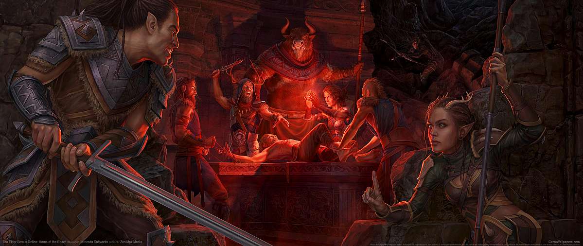 The Elder Scrolls Online: Horns of the Reach ultrawide wallpaper or background 01