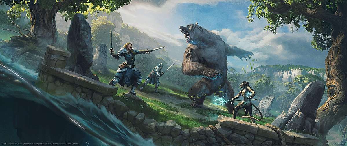 The Elder Scrolls Online: Lost Depths ultrawide wallpaper or background 01