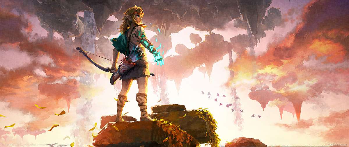 The Legend Of Zelda: Tears of the Kingdom ultrawide wallpaper or background 02