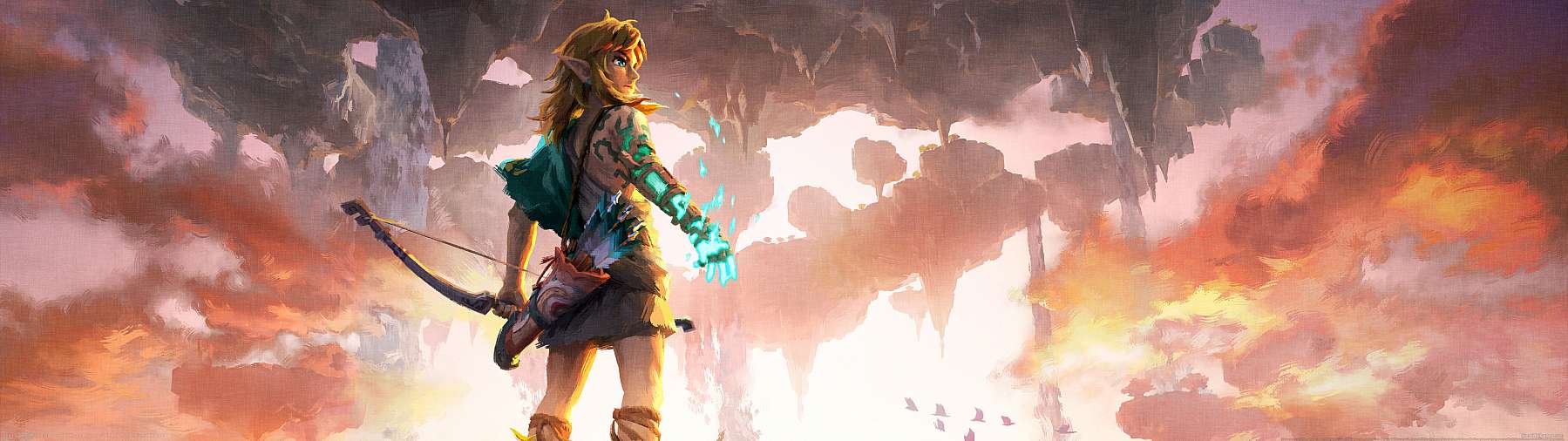 The Legend Of Zelda: Tears of the Kingdom superwide wallpaper or background 02
