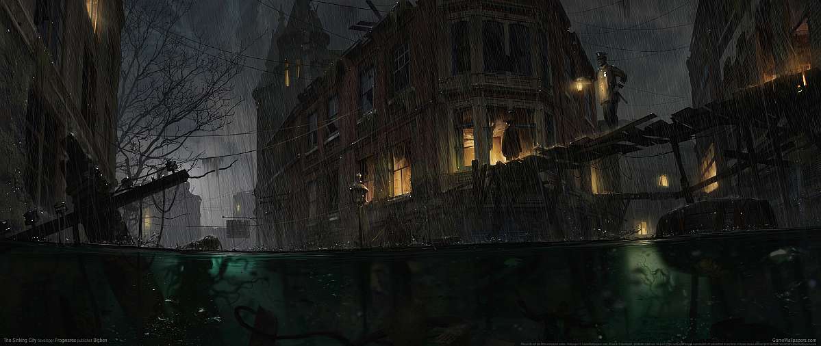 The Sinking City ultrawide wallpaper or background 03