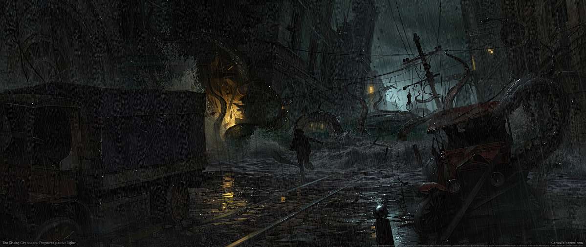 The Sinking City ultrawide wallpaper or background 04
