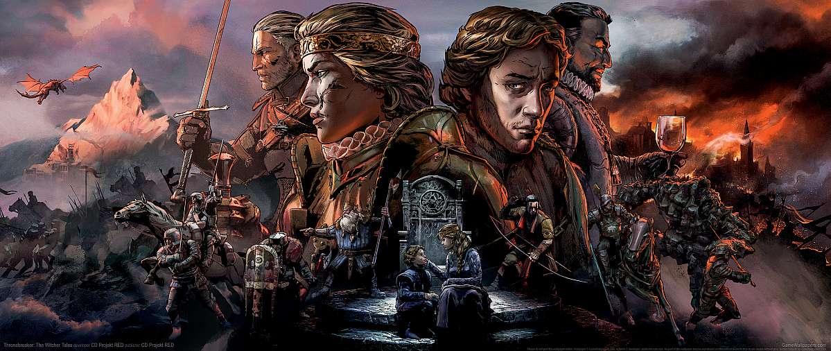 Thronebreaker: The Witcher Tales ultrawide wallpaper or background 01
