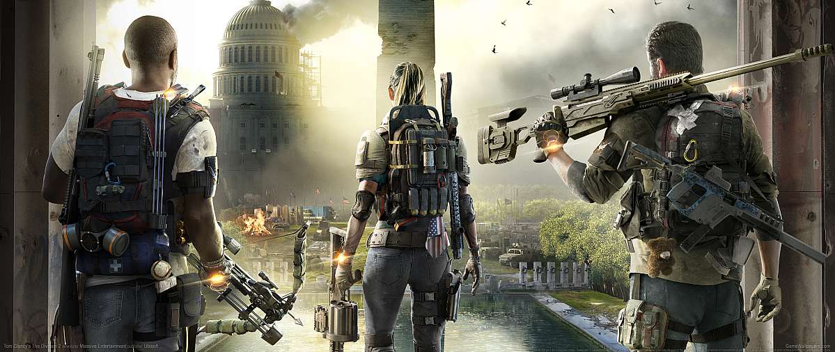 Tom Clancy's The Division 2 ultrawide wallpaper or background 01