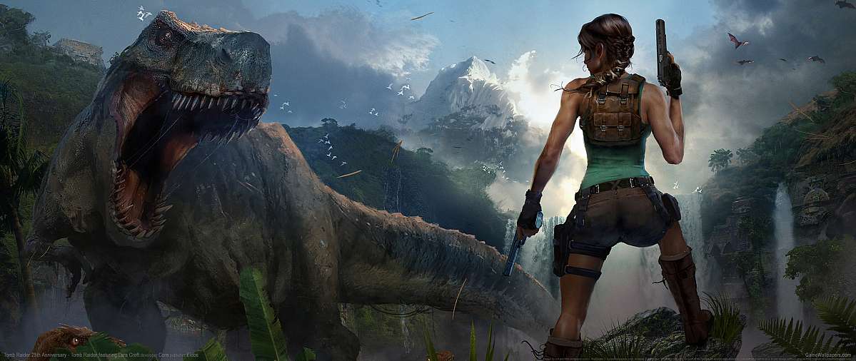 Tomb Raider 25th Anniversary ultrawide wallpaper or background 01