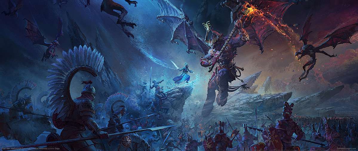 Total War: Warhammer 3 ultrawide wallpaper or background 01