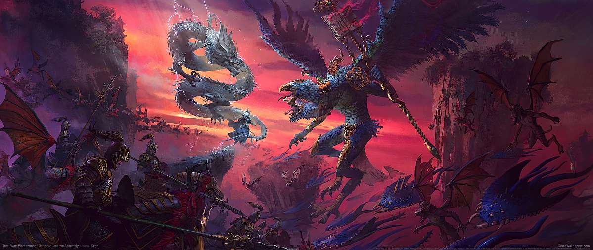 Total War: Warhammer 3 ultrawide wallpaper or background 02