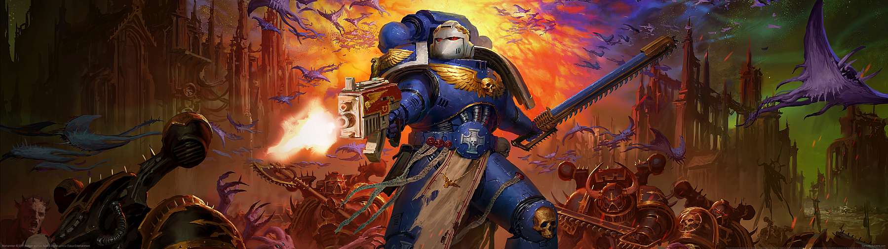 Warhammer 40,000: Boltgun superwide wallpaper or background 01