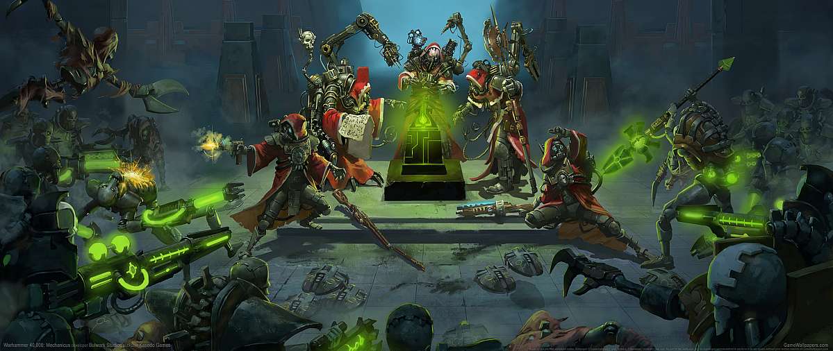 Warhammer 40,000: Mechanicus ultrawide wallpaper or background 01
