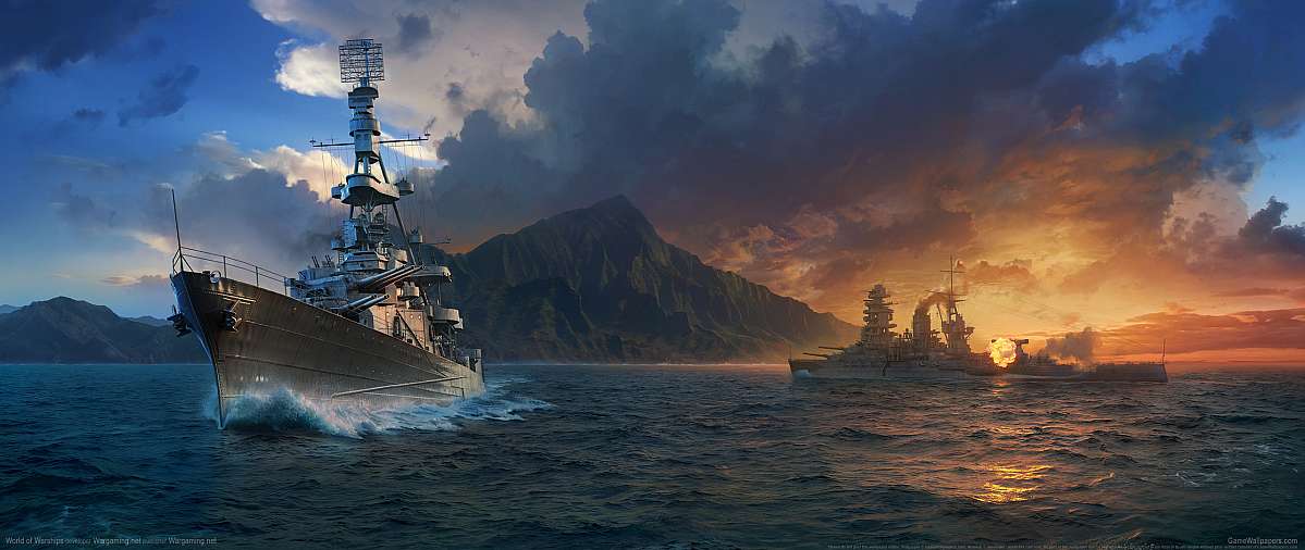World of Warships ultrawide wallpaper or background 11