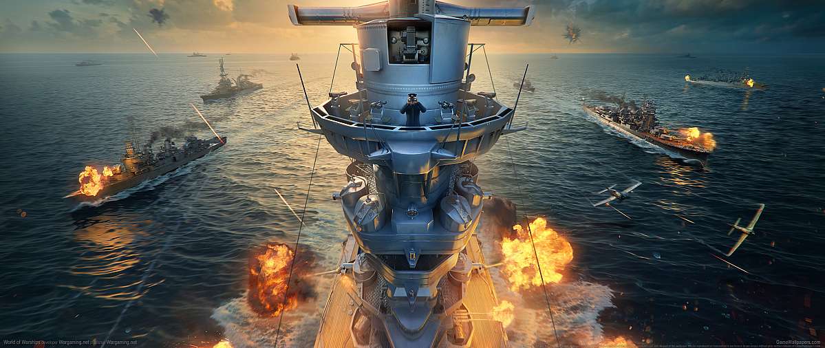 World of Warships ultrawide wallpaper or background 23
