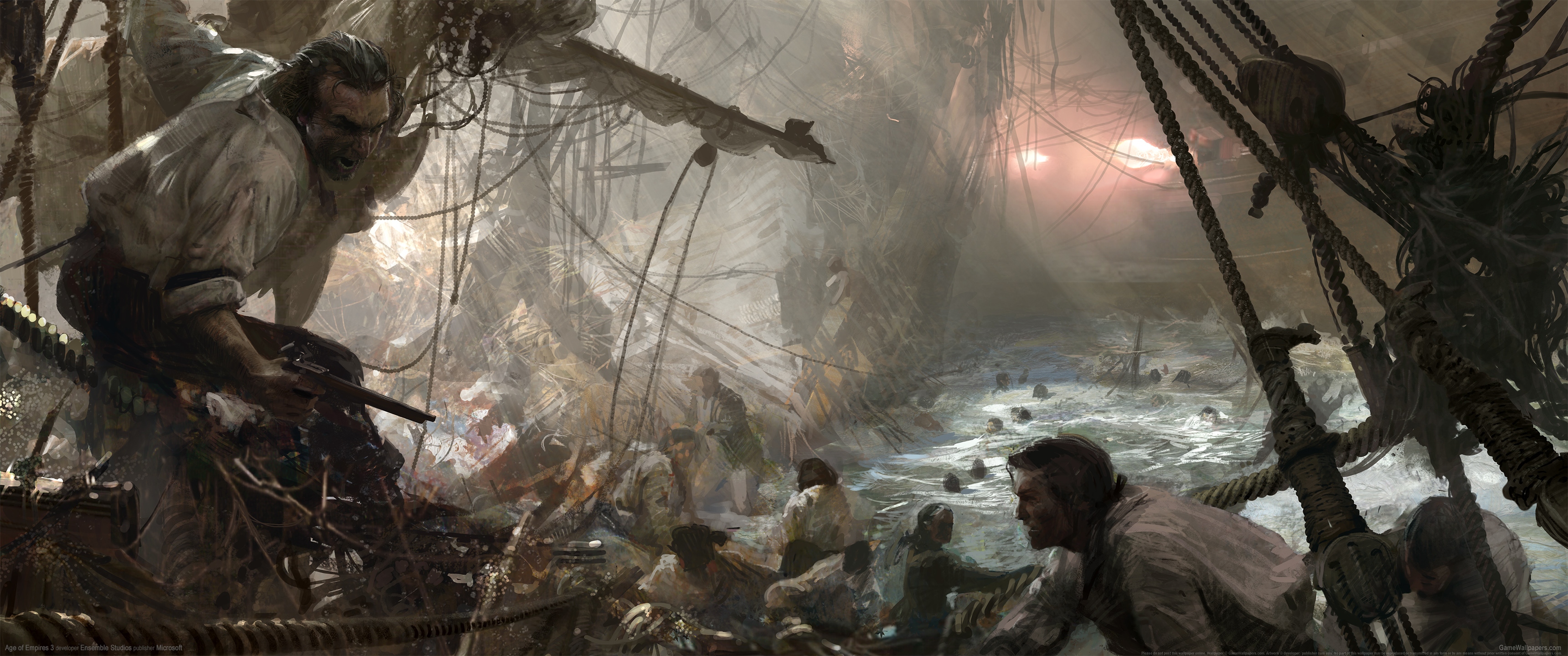 Age of Empires 3 3440x1440 wallpaper or background 06