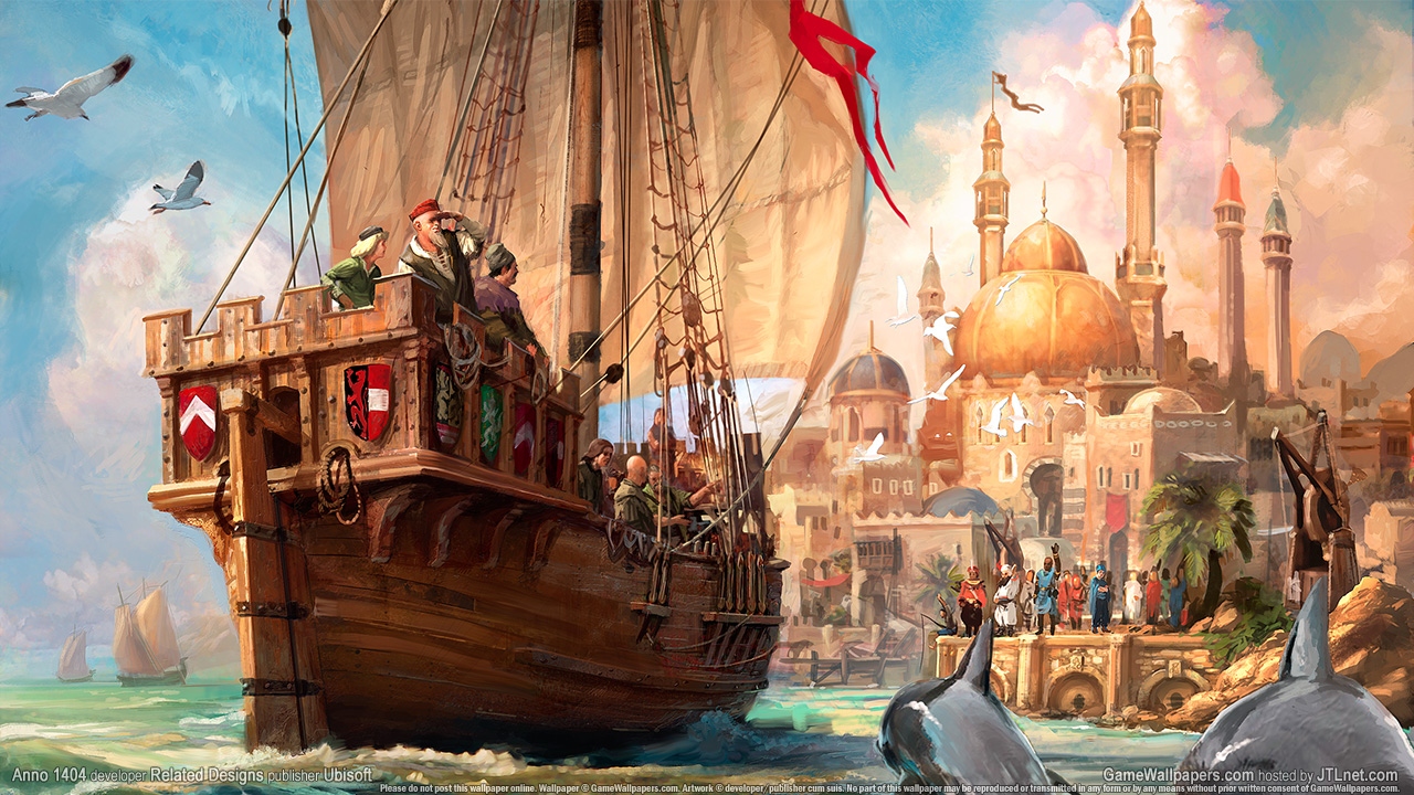 ANNO 1404 1280x720 wallpaper or background 03