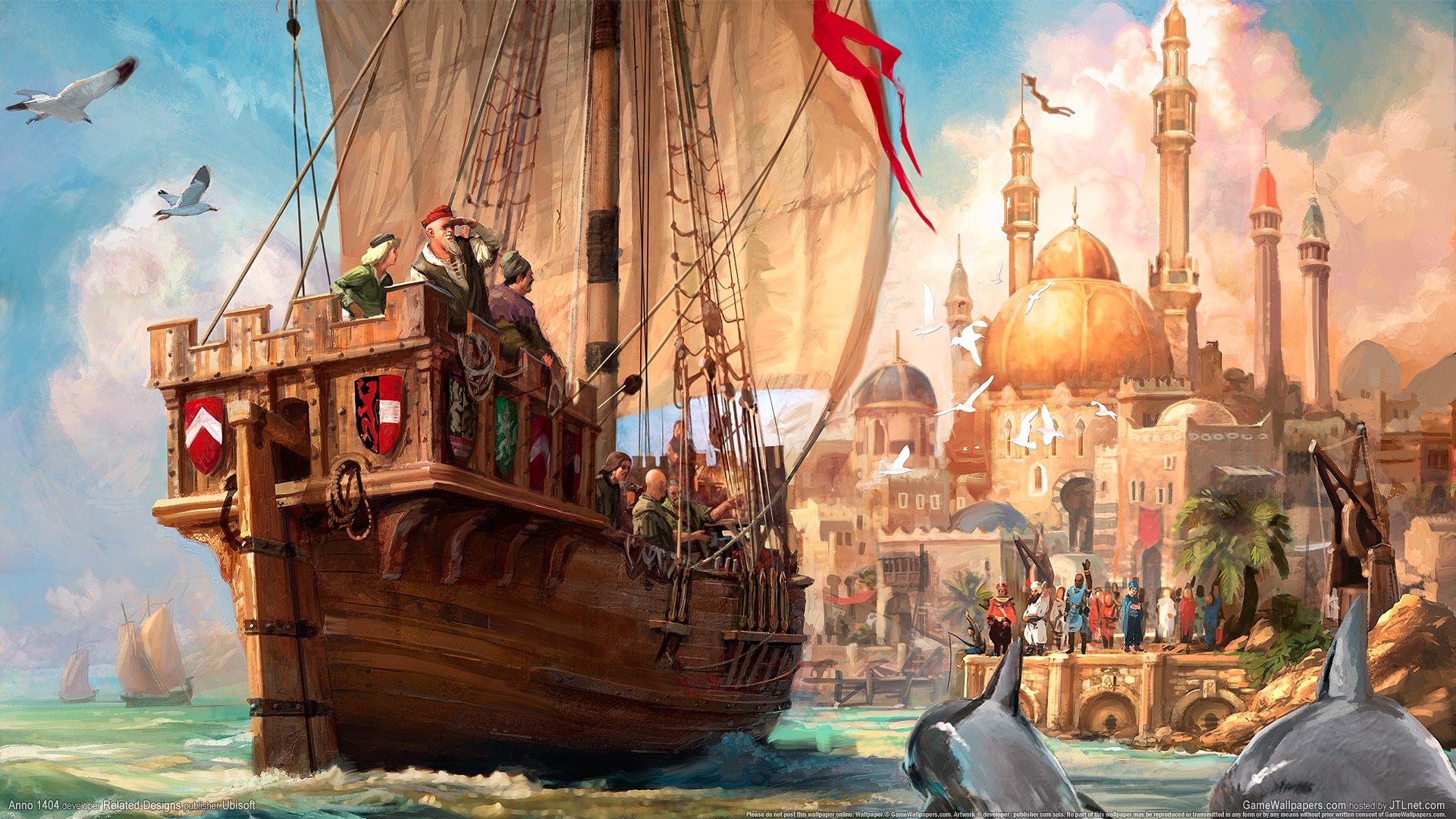 ANNO 1404 1920x1080 wallpaper or background 03