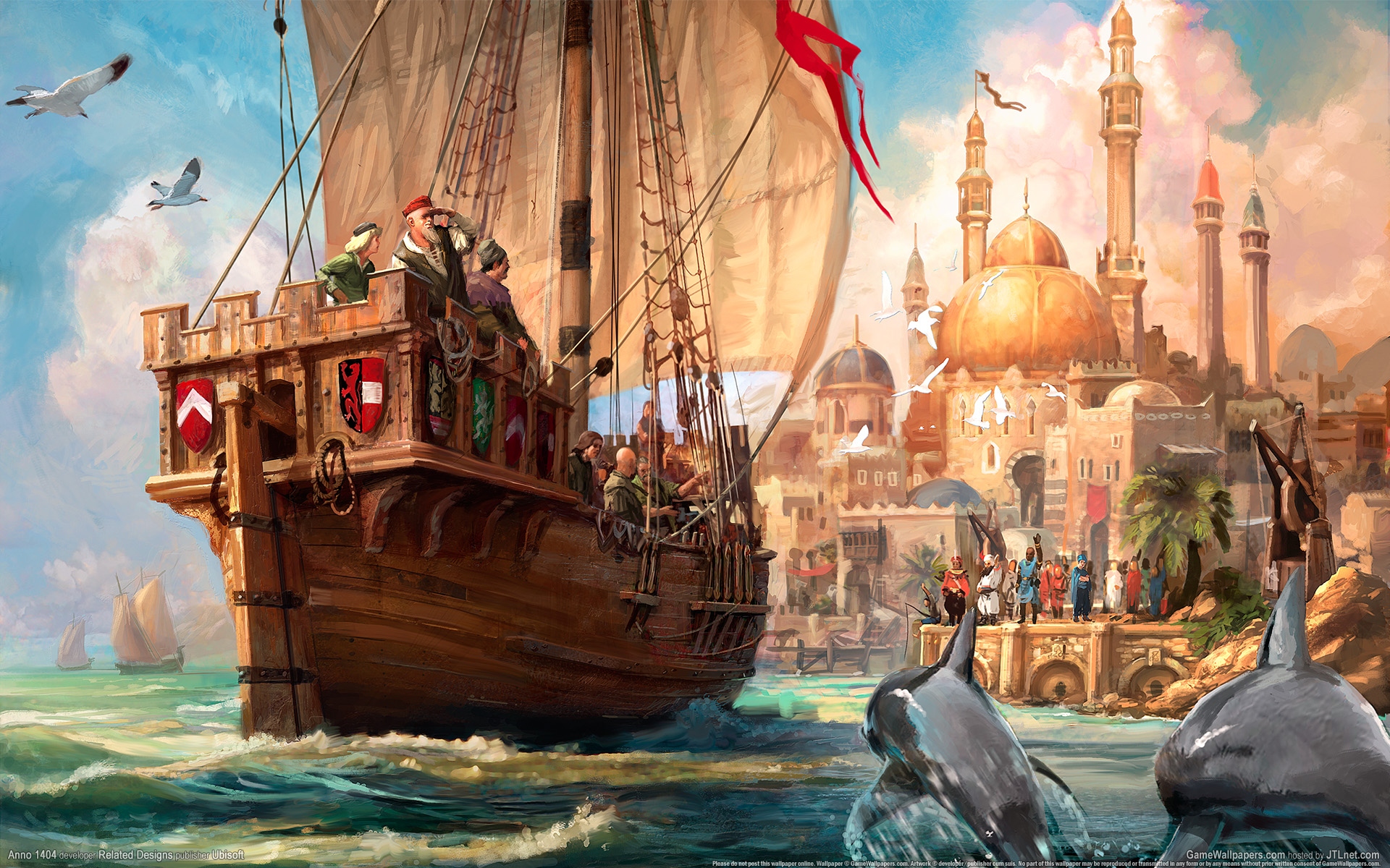ANNO 1404 1920x1200 wallpaper or background 03