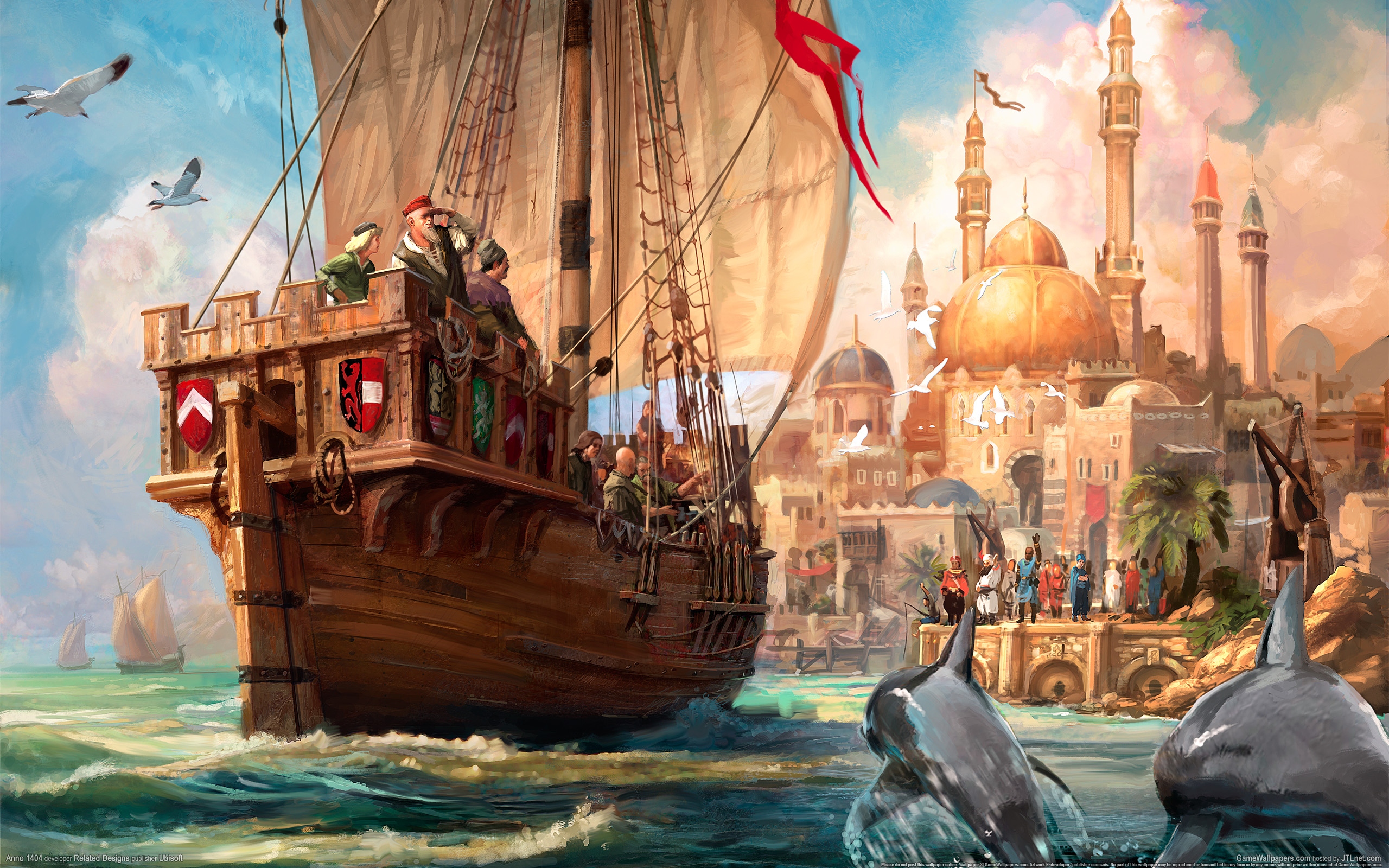 ANNO 1404 2560x1600 wallpaper or background 03