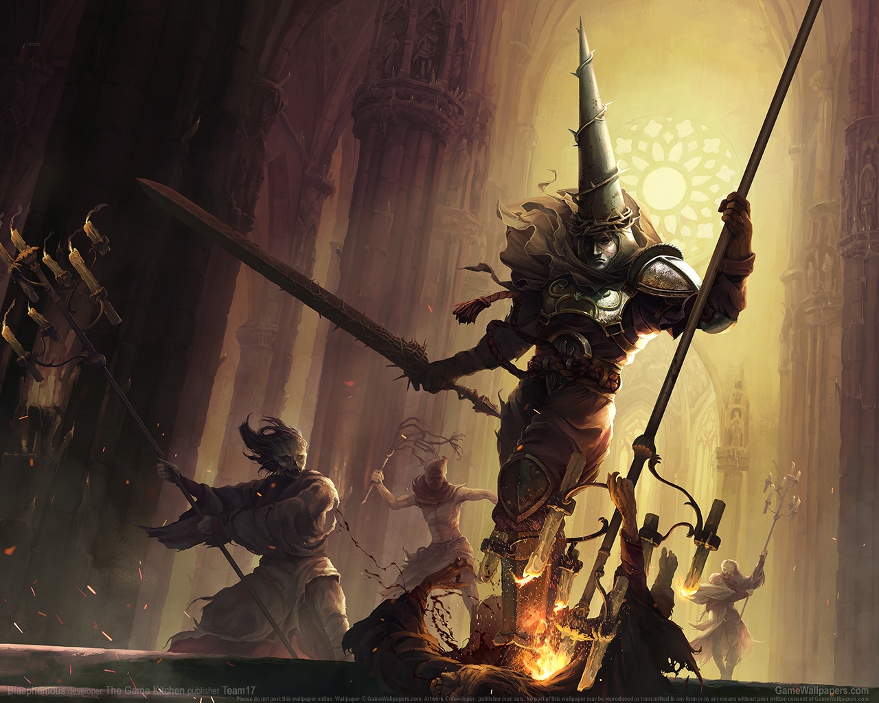 Blasphemous 1280 wallpaper or background 01