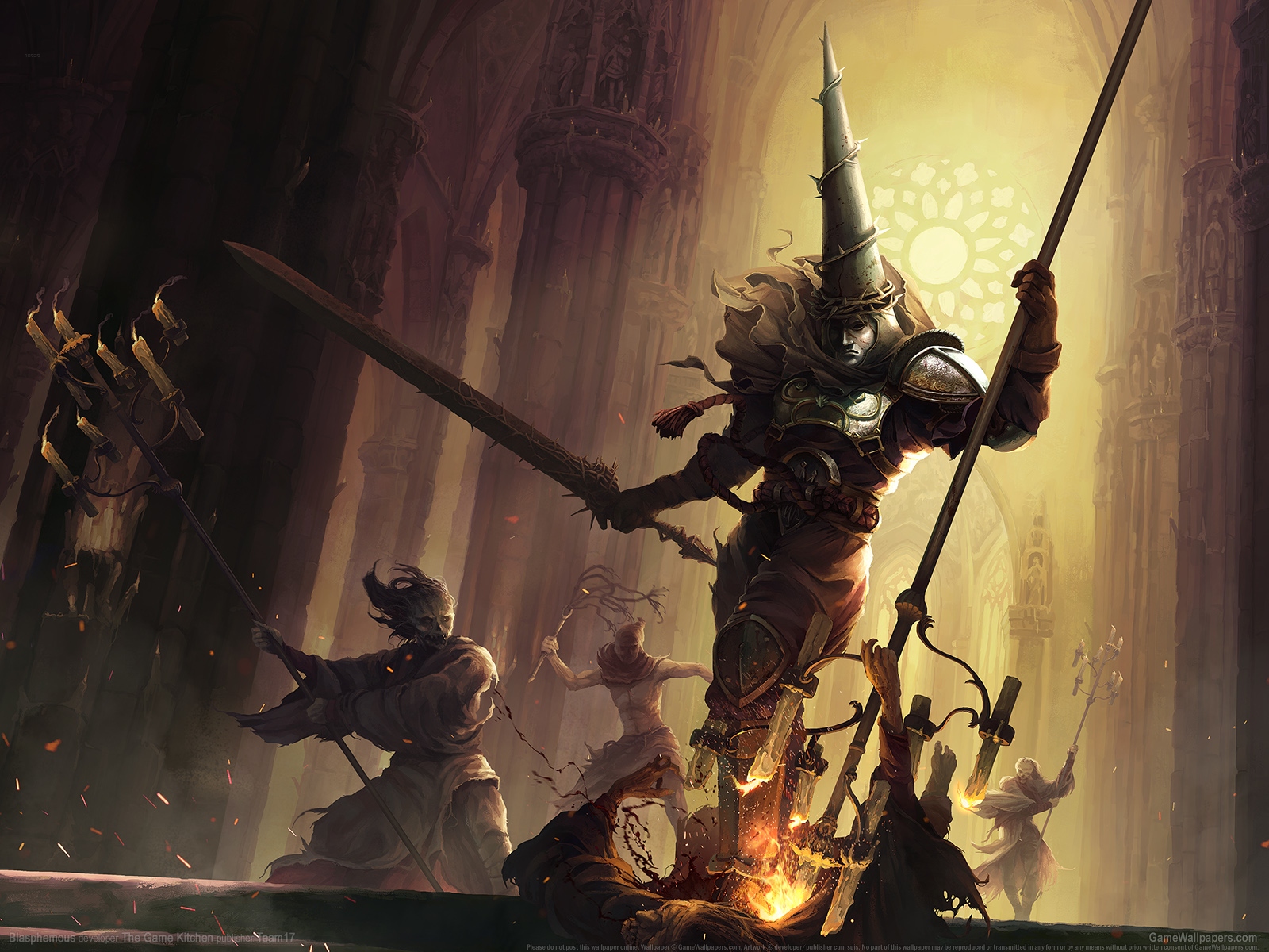 Blasphemous 1600 wallpaper or background 01