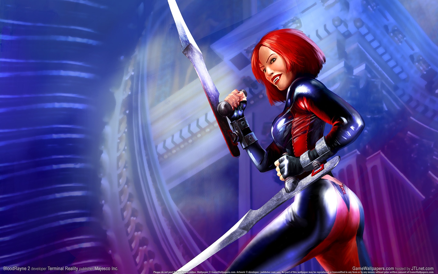 BloodRayne 2 1440x900 wallpaper or background 08