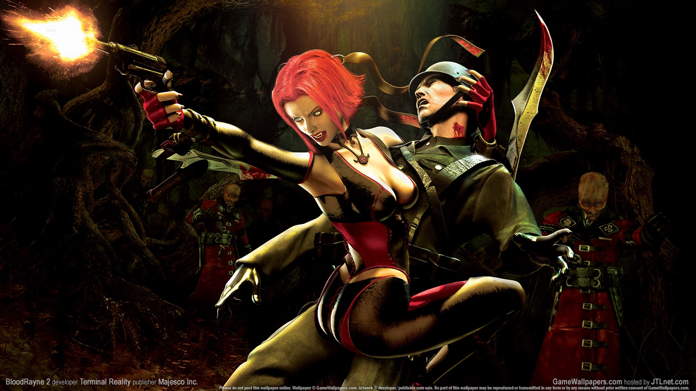 BloodRayne 2 1366x768 wallpaper or background 09