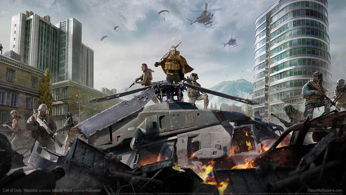Call of Duty: Warzone 1360x768 Hintergrundbild 01