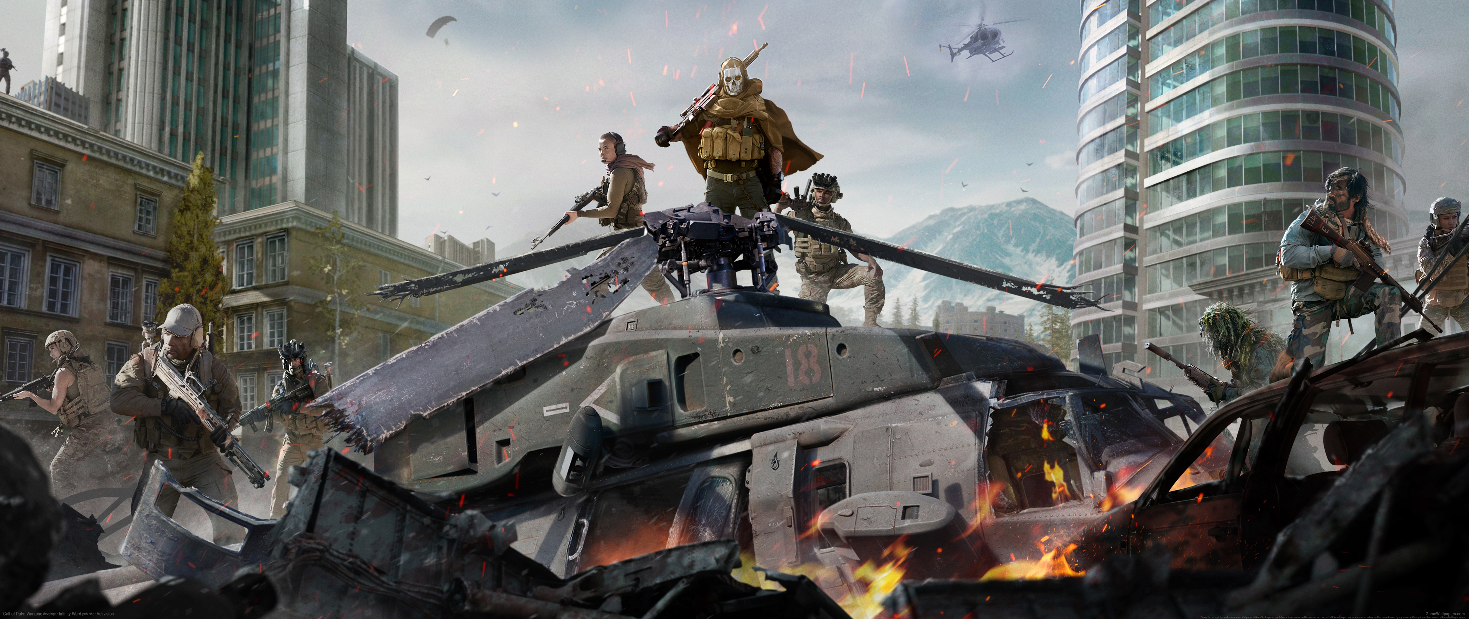 Call of Duty: Warzone 5120x2160 Hintergrundbild 01