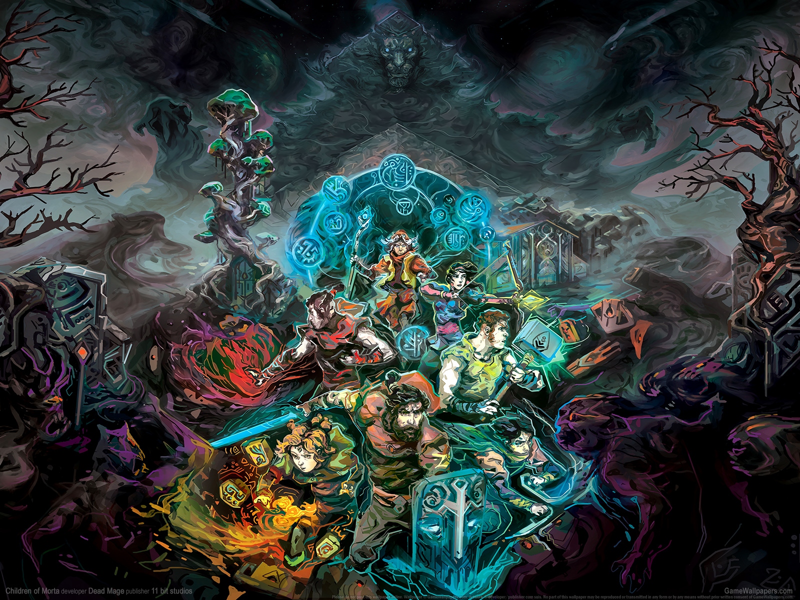 Children of Morta 1600 Hintergrundbild 01