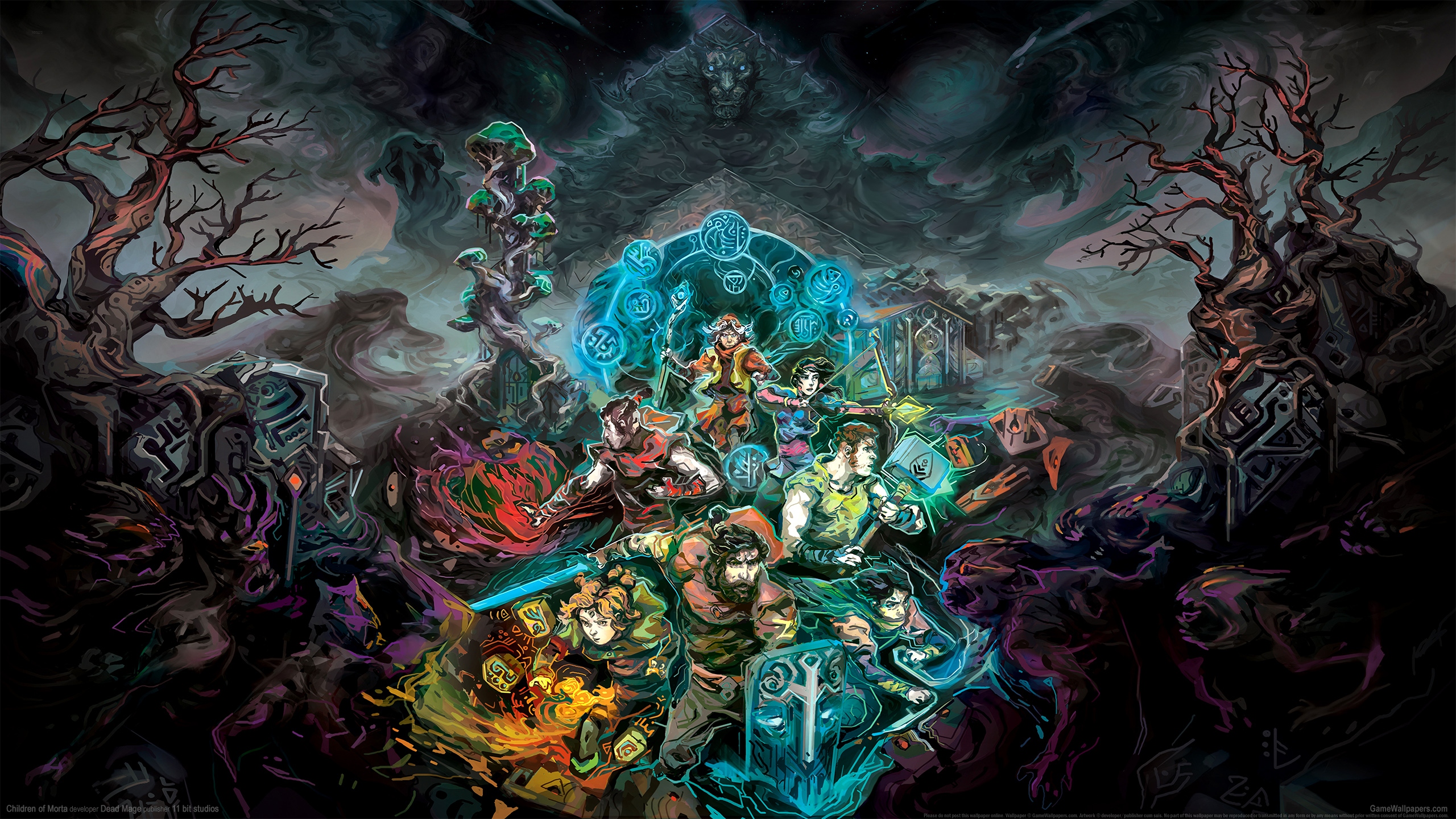 Children of Morta 2560x1440 Hintergrundbild 01