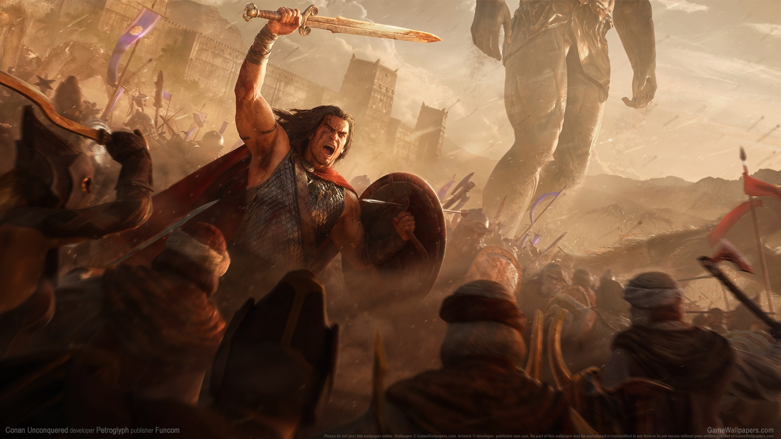 Conan Unconquered 1600x900 wallpaper or background 01