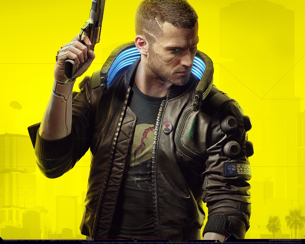 Cyberpunk 2077 1280 achtergrond 17