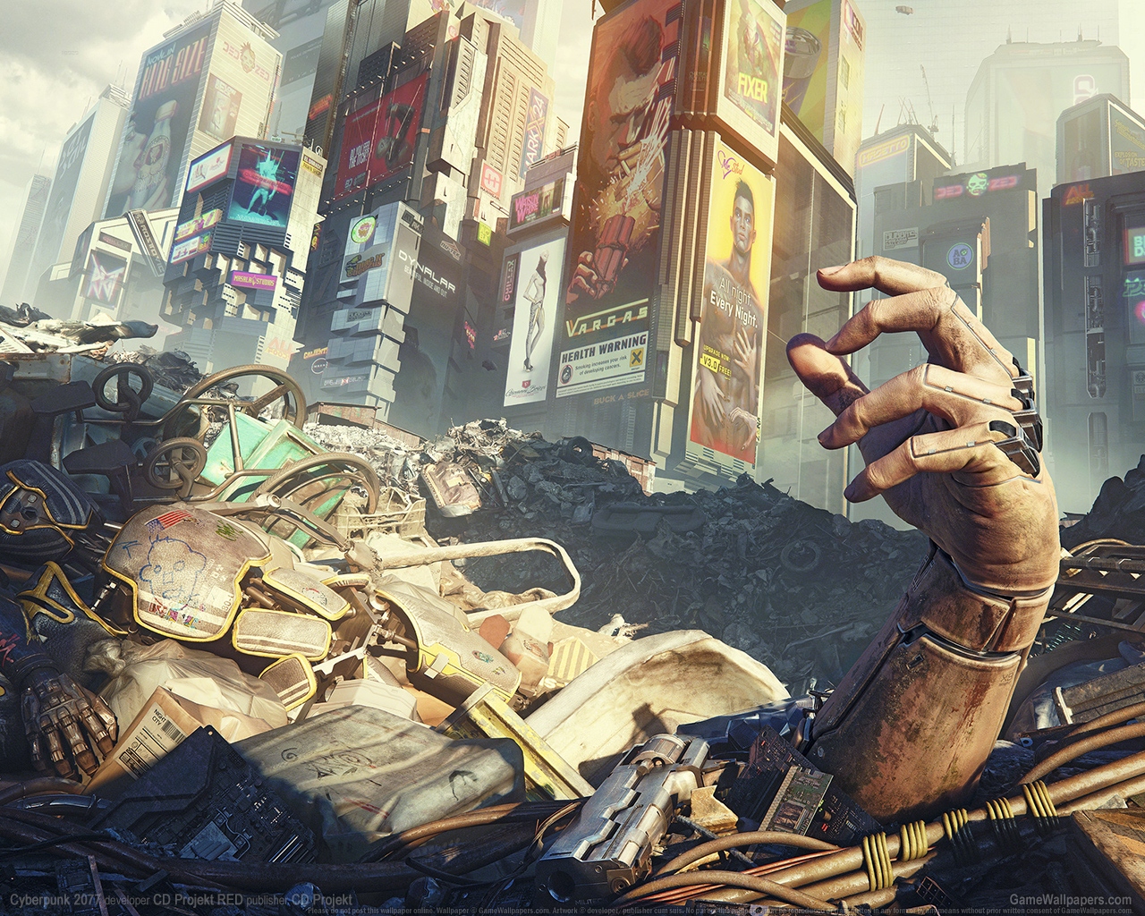 Cyberpunk 2077 1280 Hintergrundbild 25