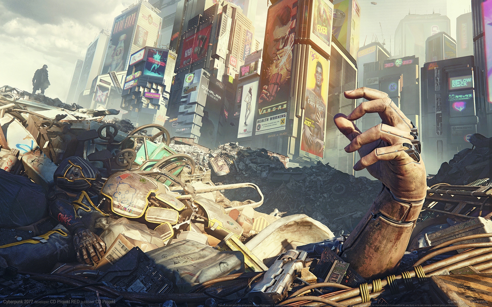 Cyberpunk 2077 1680x1050 Hintergrundbild 25
