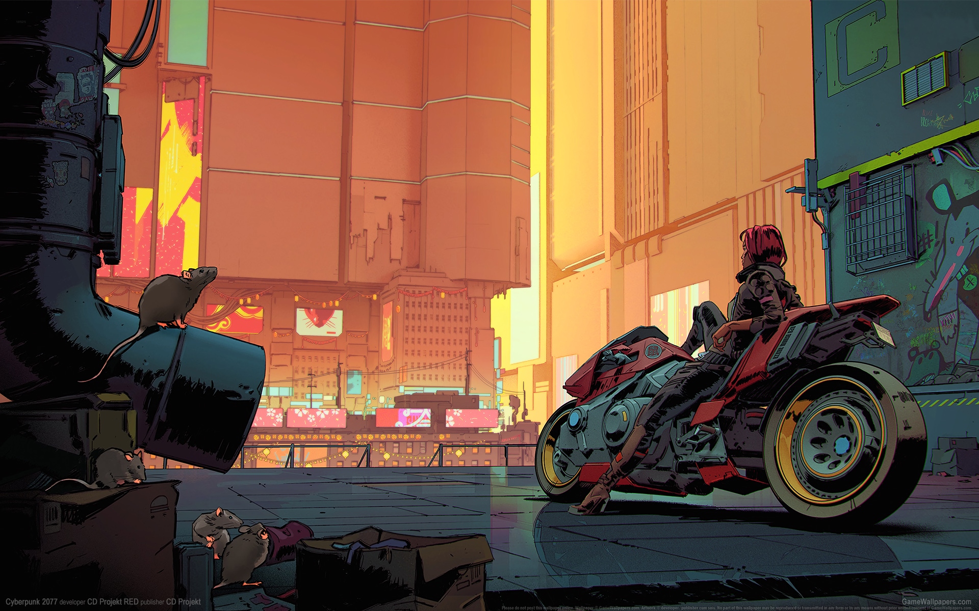 Cyberpunk 2077 1920x1200 Hintergrundbild 27