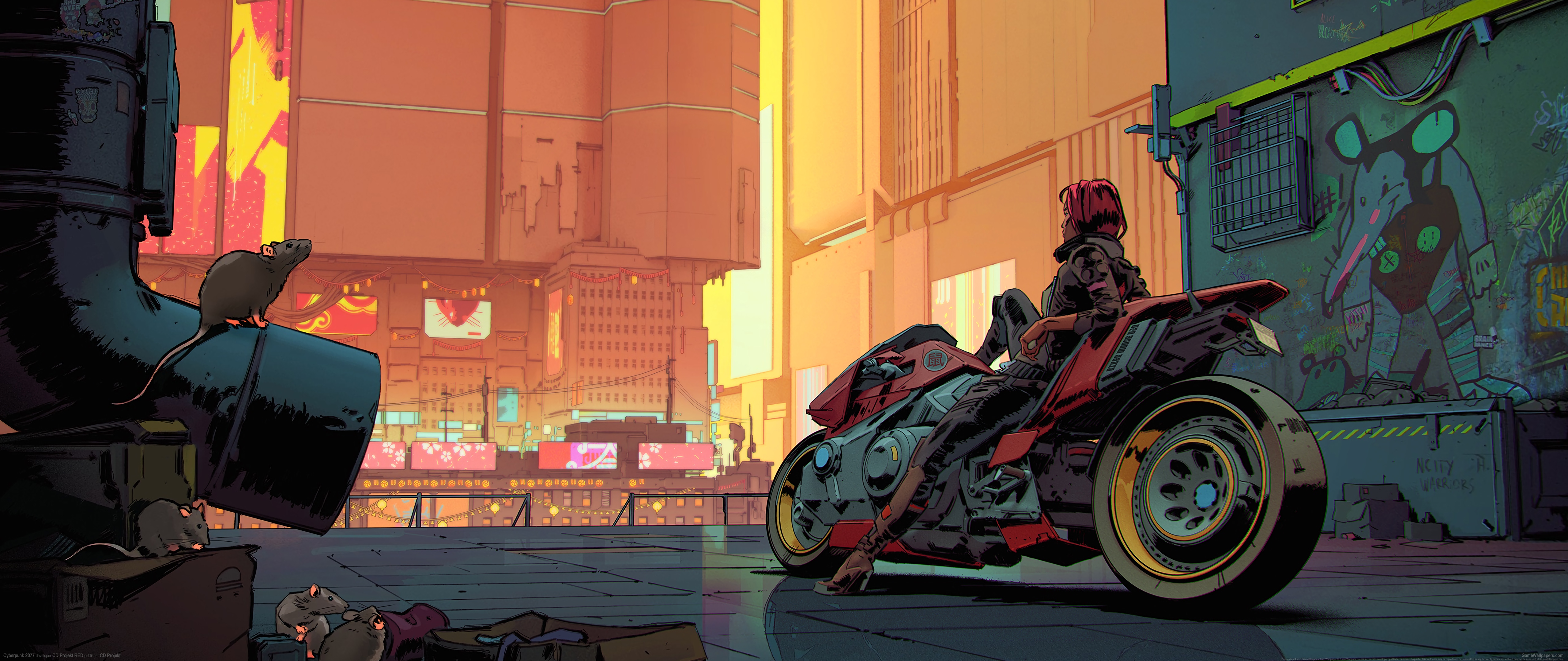 Cyberpunk 2077 5120x2160 fond d'cran 27