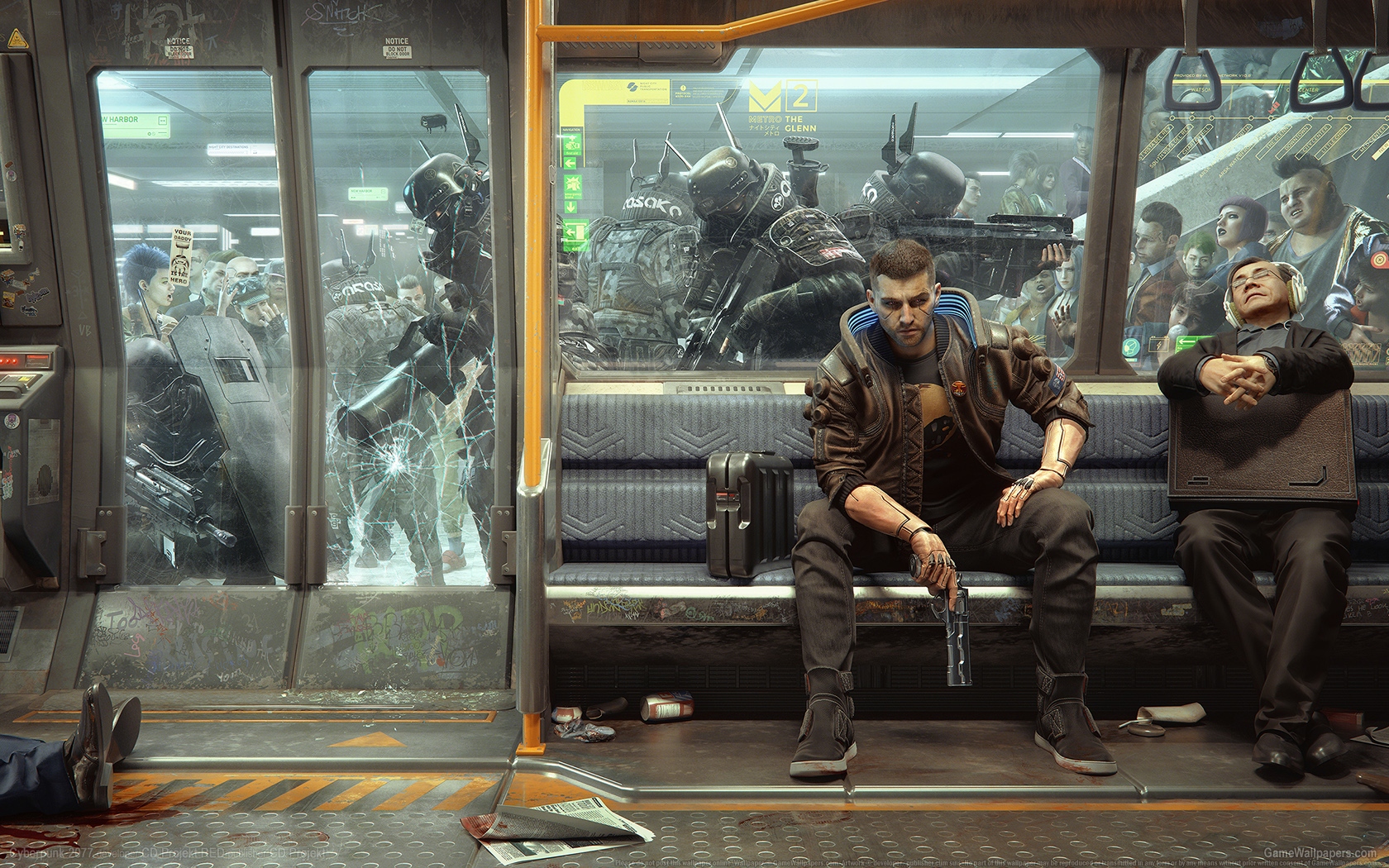 Cyberpunk 2077 1680x1050 wallpaper or background 28
