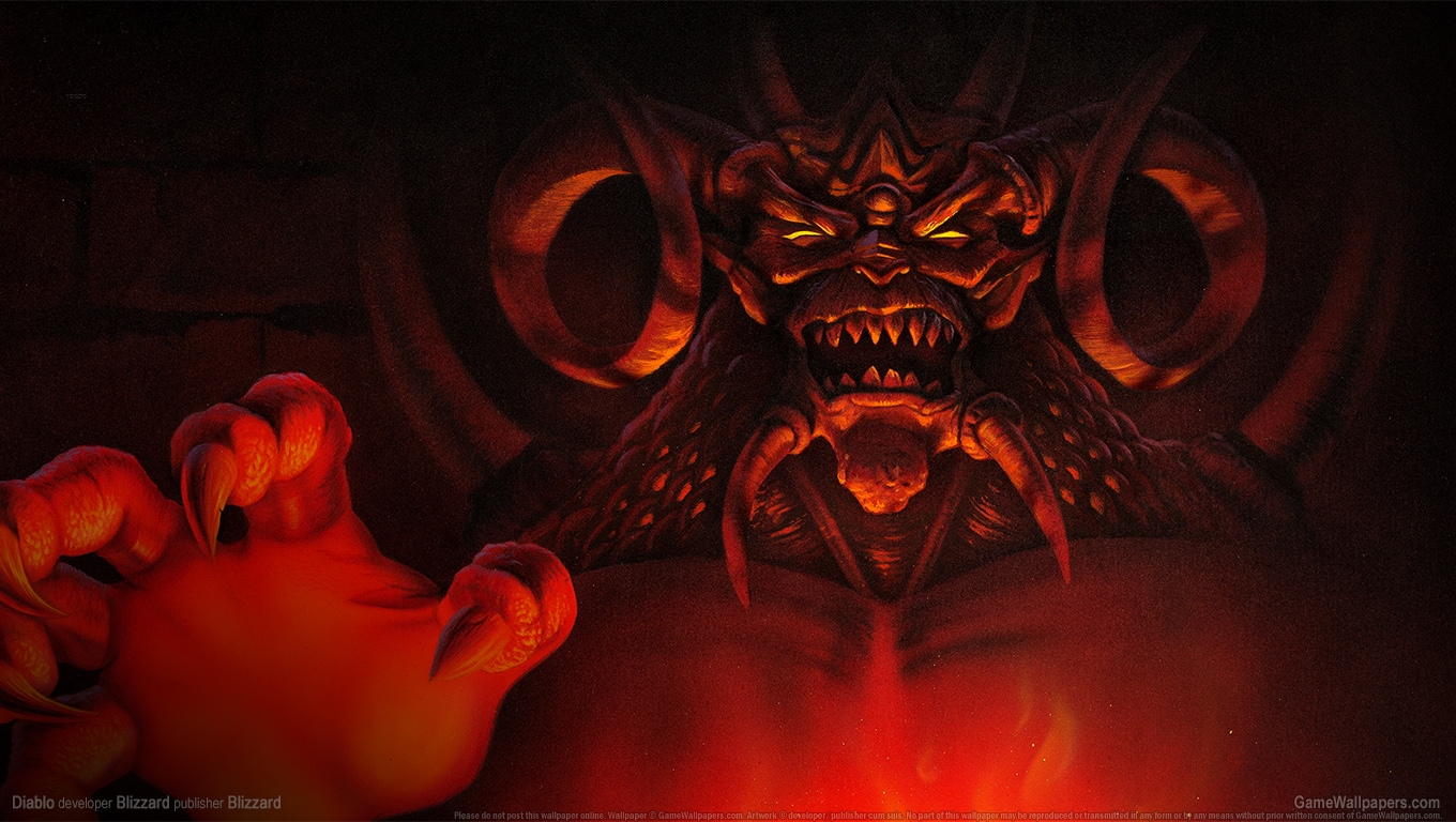 Diablo 1360x768 wallpaper or background 01