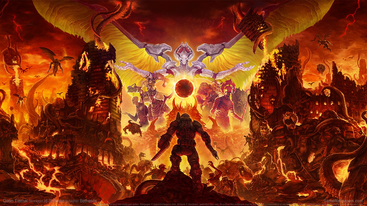 Doom Eternal 1280x720 wallpaper or background 08
