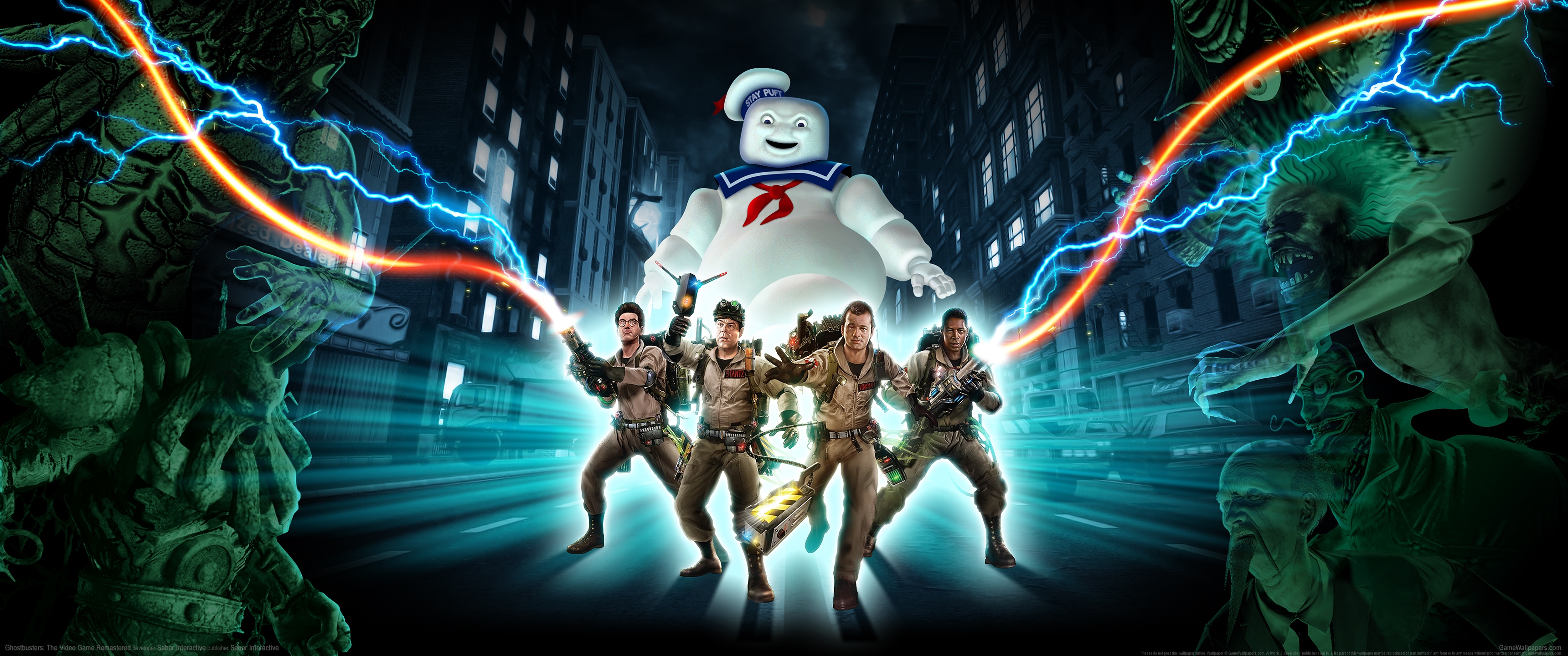 Ghostbusters: The Video Game Remastered 3440x1440 wallpaper or background 01