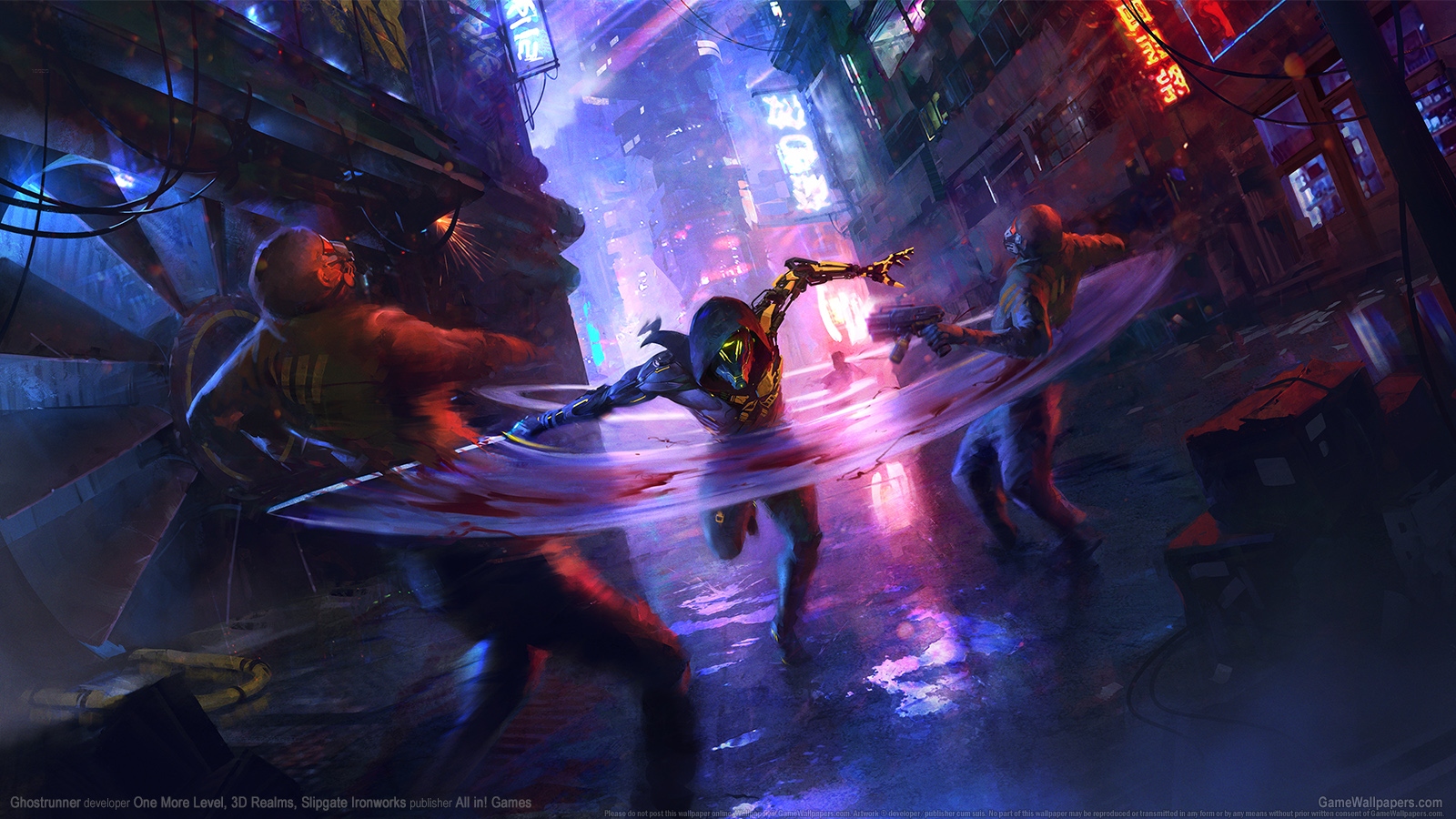 Ghostrunner 1600x900 wallpaper or background 01