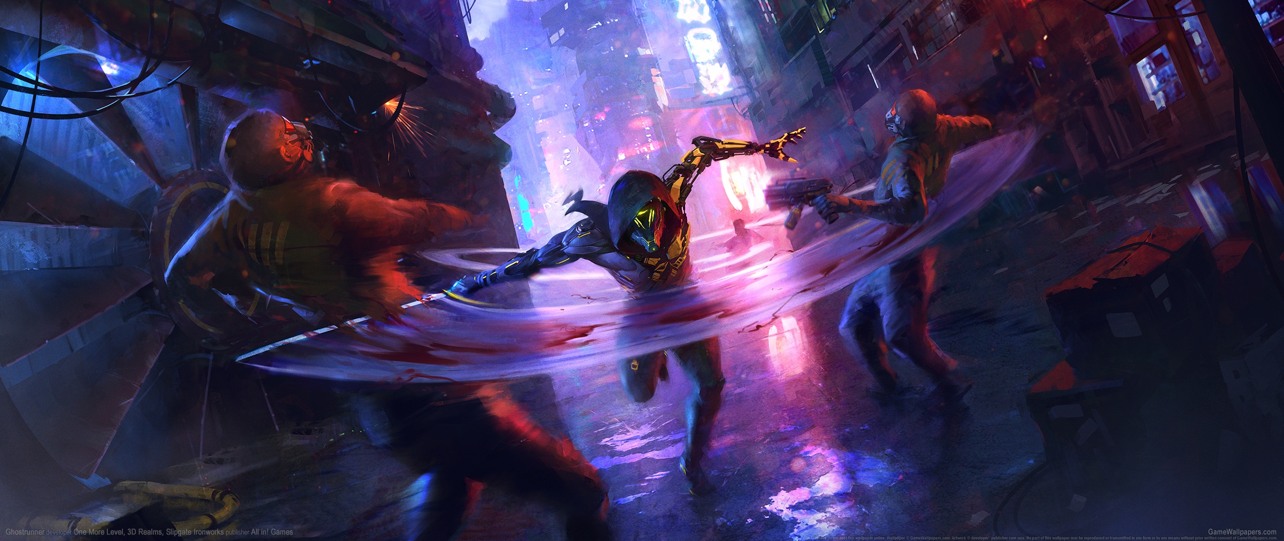 Ghostrunner 2560x1080 wallpaper or background 01