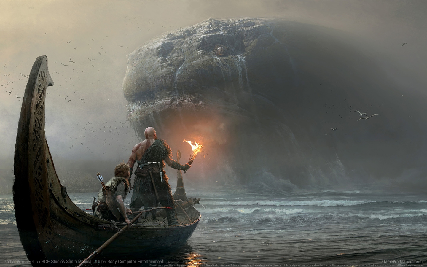 God of War 2017 1440x900 wallpaper or background 09
