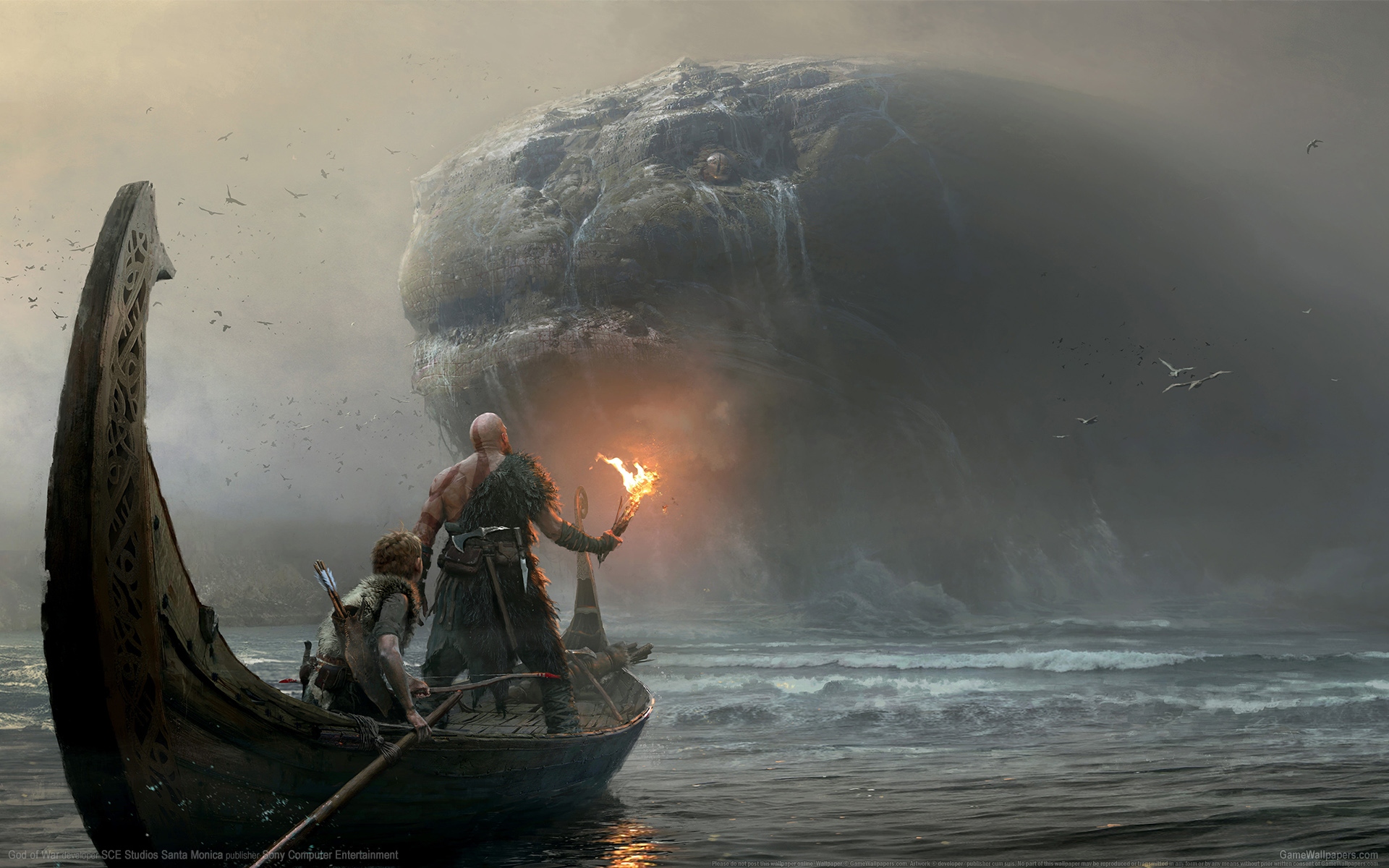 God of War 2017 1920x1200 wallpaper or background 09