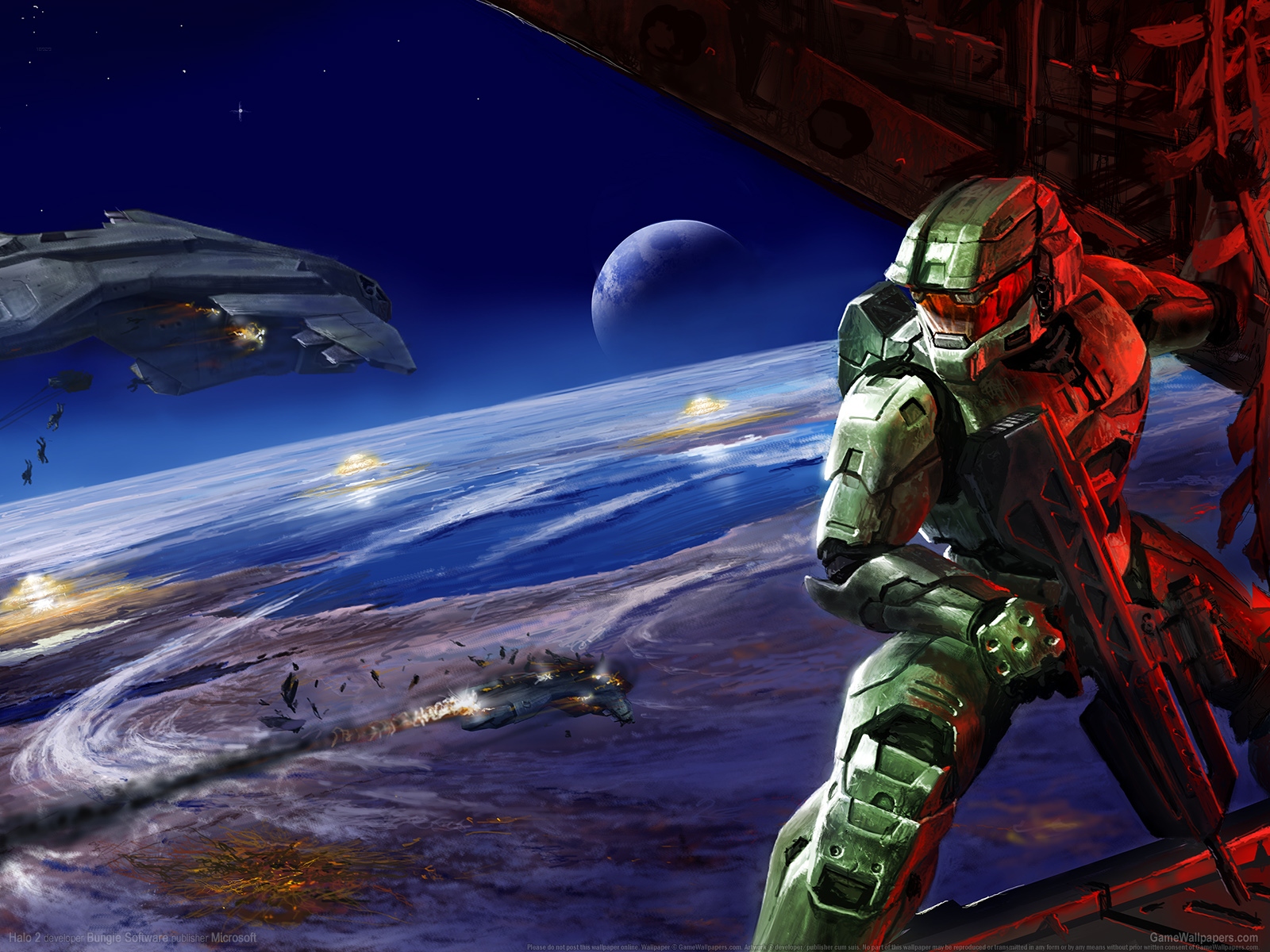 Halo 2 1600 wallpaper or background 18