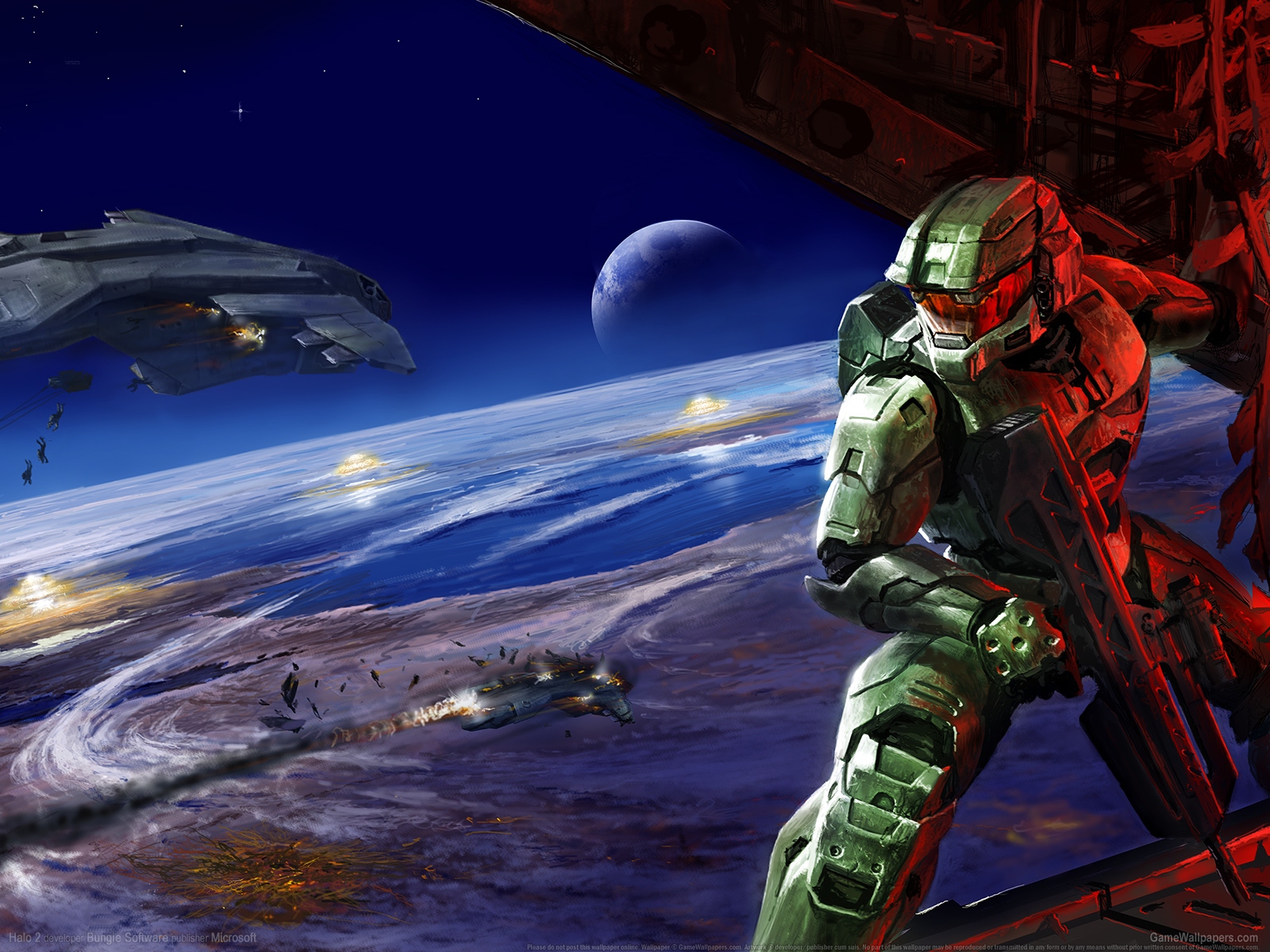 Halo 2 1600 achtergrond 18