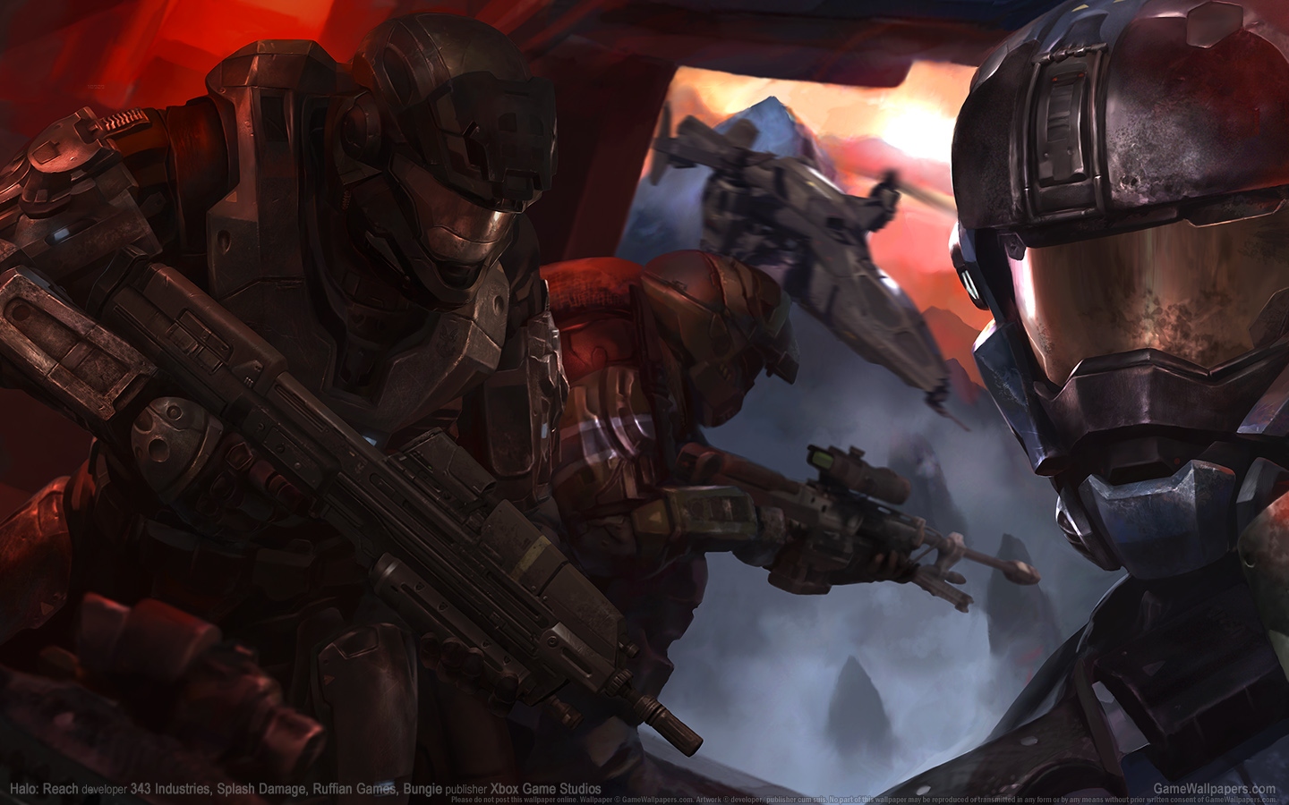 Halo: Reach 1440x900 Hintergrundbild 09