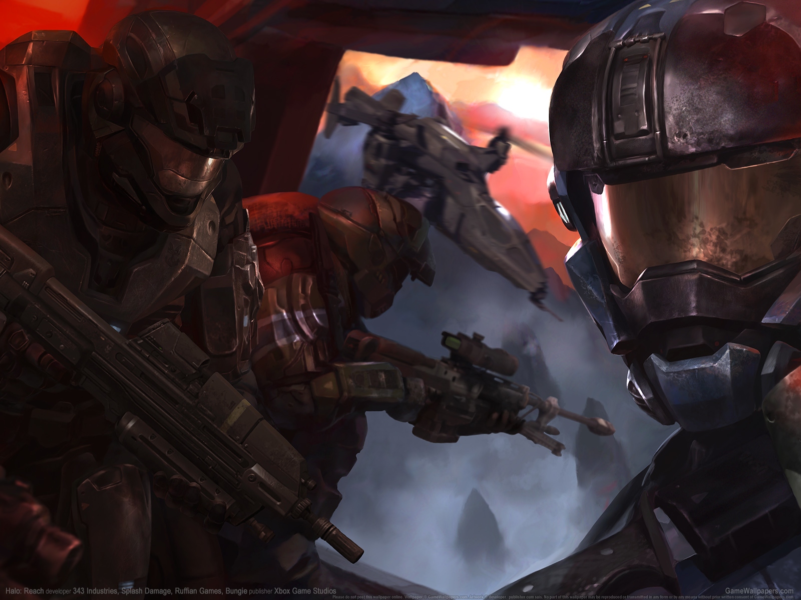 Halo: Reach 1600 fondo de escritorio 09