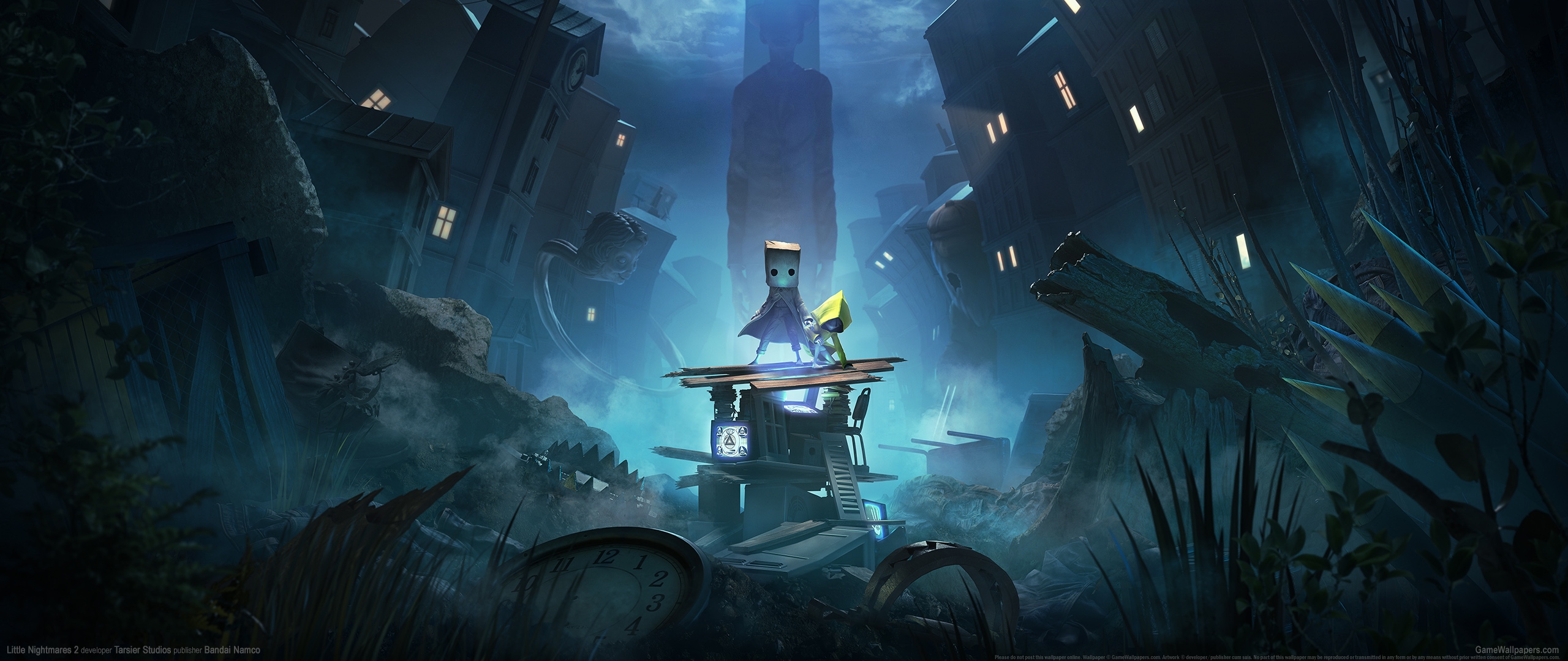 Little Nightmares 2 2560x1080 achtergrond 01