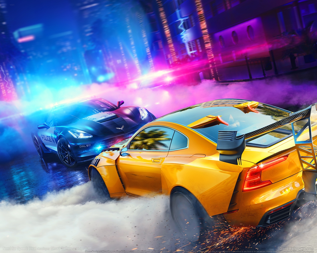 Need for Speed: Heat 1280 Hintergrundbild 01