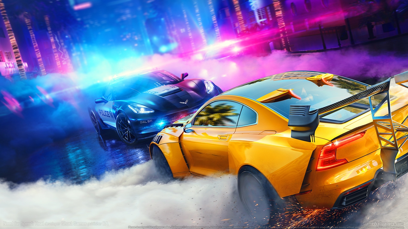Need for Speed: Heat 1366x768 wallpaper or background 01