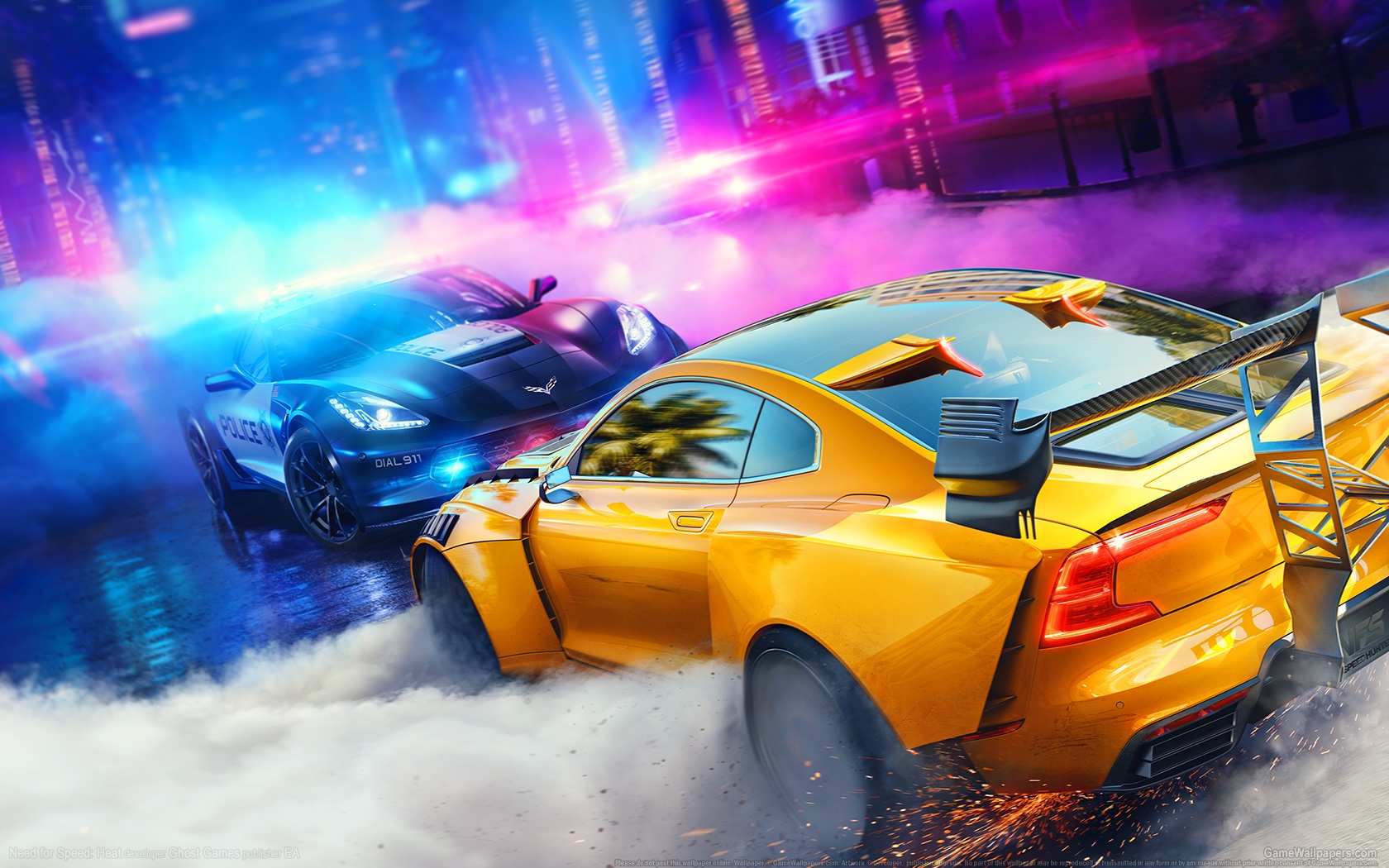 Need for Speed: Heat 1680x1050 Hintergrundbild 01